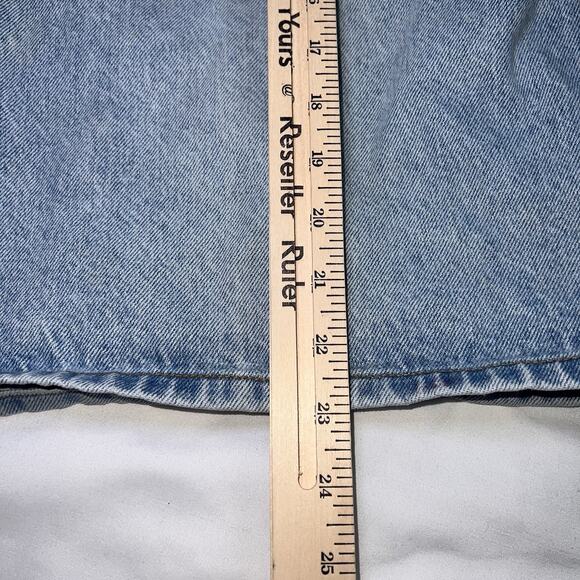 GUESS Jean Shorts Mens Size 40 Baggy Jorts Hip Hop Dad True Vintage Streetwear - Picture 3 of 13